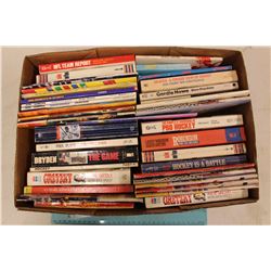 Huge Lot of Sports Related Books & Sports Digests