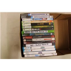 Lot of Video Games: Wii, PS3, XBOX, XBOX 360 & PS2