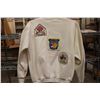 Image 9 : Special Edition Labatt Brier Sweatshirt w/12 Crests & 20 Metal Curling Related Pins