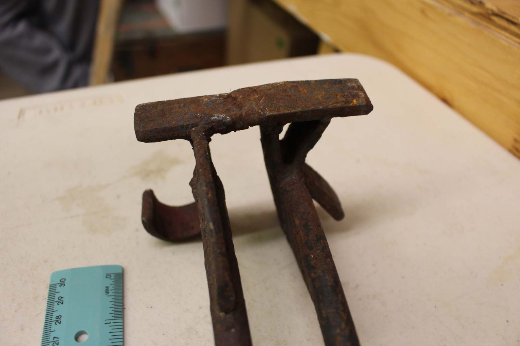 Vintage Branding Irons Letters J&K