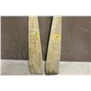 Image 2 : Vintage Wooden Boat Paddles