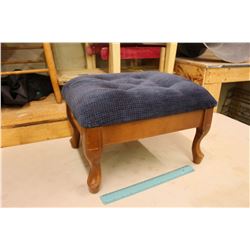 Vintage Padded Foot Stool