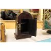 Image 6 : Miniature Singer Sewing Machine Supply Container, Clock& A Cast Iron Rooster Decoration