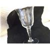 Image 6 : Etched Crystal Glasses (24) 3 Styles, No Chips or Cracks