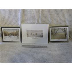 Ducks Unlimited Prints (3) By T.Fuhr