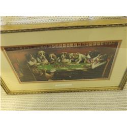 Poker Dogs Picture, Titled 'Poker Sympathy'