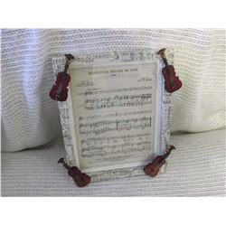 Novelty Miniature Violins Picture