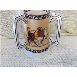 Very Old 3 Handled Loving Cup (Small Crack on Base)