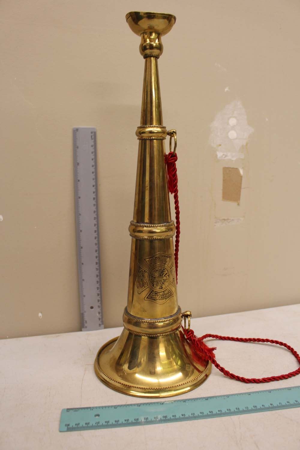 Brass Firefighter Horn