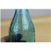 Image 4 : Antique Coca-Cola Blue Straight Sided Bottle With Embossed Script Sides And Bottom