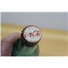 Image 6 : Antique Coca-Cola Blue Straight Sided Bottle With Embossed Script Sides And Bottom