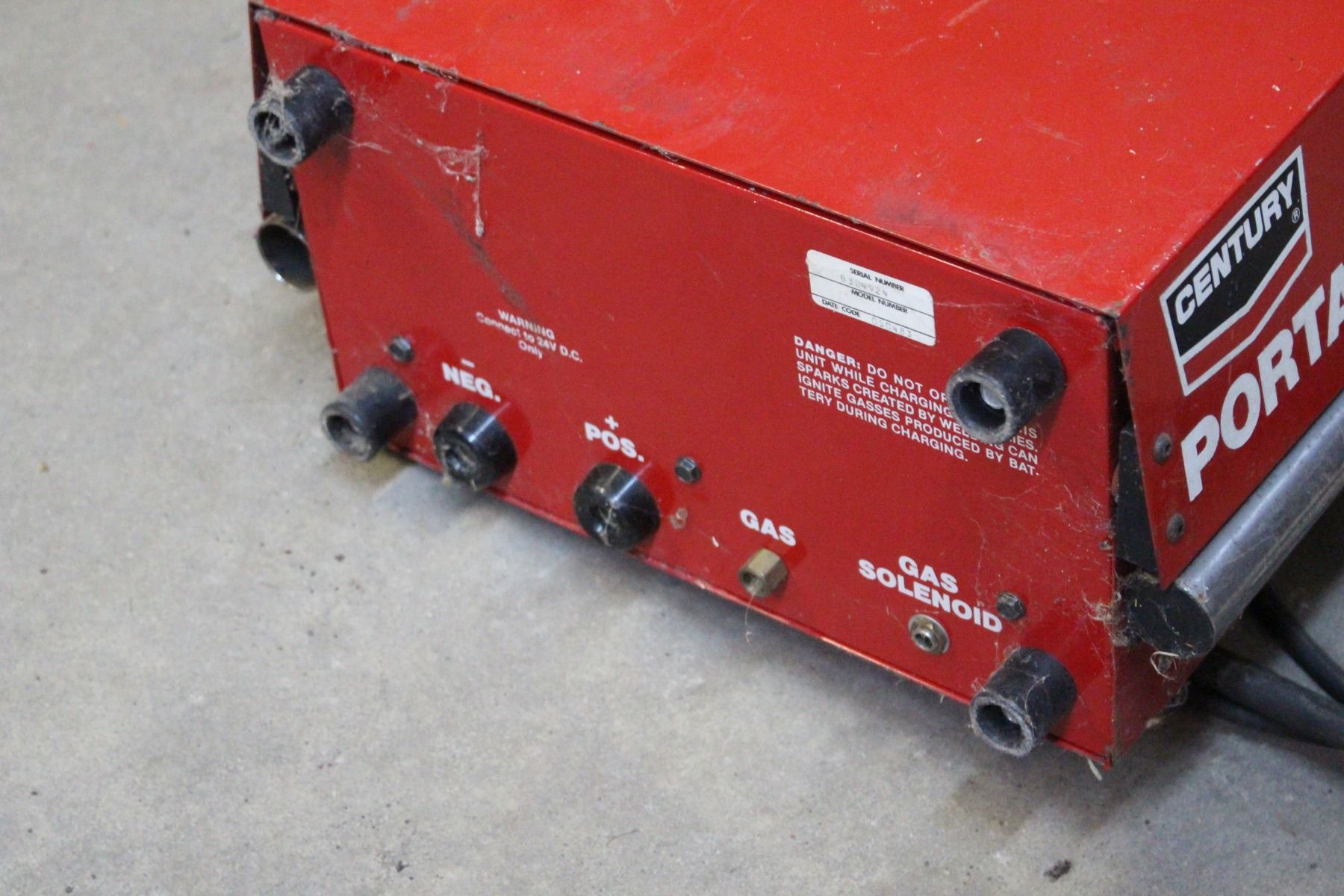 Century Portable MIG Wire Feed Welder, With Manual And Lots Of Accessories