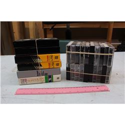 Beta Tapes (6) & Cassette Tapes (20)