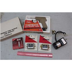 Weller Soldering Gun & 2 Armaco 8OHM Crossover's, Copper Spark Plugs& A Oriental Motor