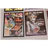 Image 4 : Pinball/Video Game Framed Flyers- Original (8)