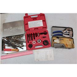 Pulley Puller & Installer Set, Drill Bits & A Riveter