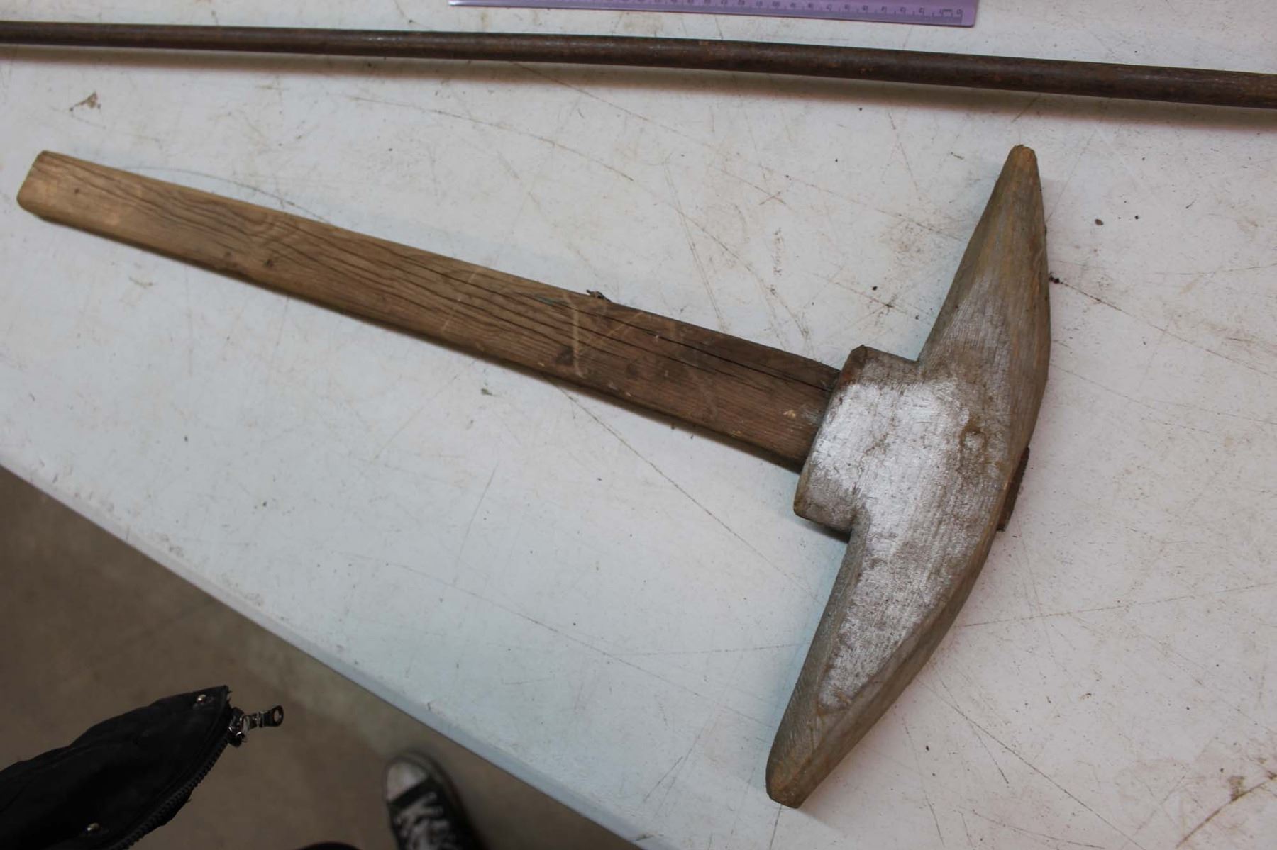 Ogre, Shovel & Wooden Axe