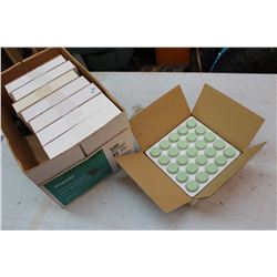 8 Boxes of New 5 Gram Sample Container Jars- Acrylic (50 per Box,400 Total)