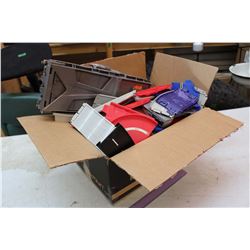 Box of Some Type of Toy Set (Hot Wheels)