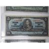 Image 3 : Lot Of 1937 Canadian $1, $5, $10 Bank Notes