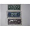 Image 5 : Lot Of 1937 Canadian $1, $5, $10 Bank Notes