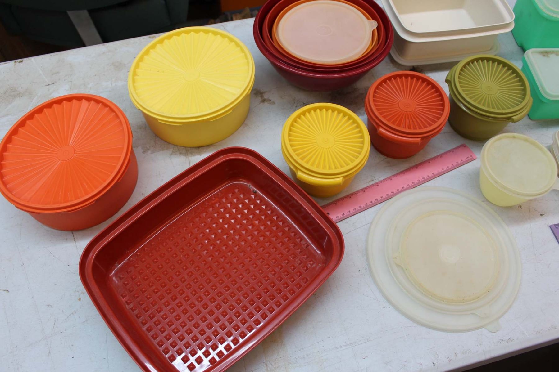 Lot of Tupperware