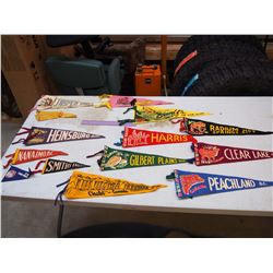 Small Vintage Wool Pennants (13)