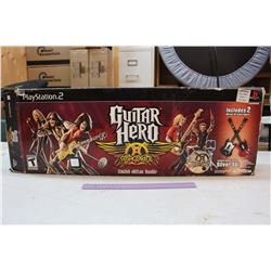 PlayStation 2 Guitar Hero Aerosmith Limited Edition- Includes 2 Silver SG Controllers/Guitars