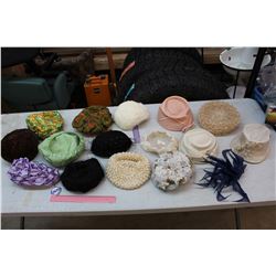 Lot of Vintage Women Hats (16)