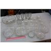 Image 1 : Lot of Crystal/Clear Glassware