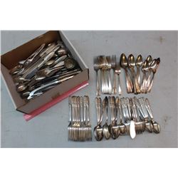 Lot of Silver Plated Cutlery