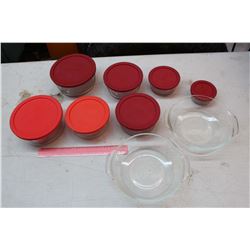 Anchor Bowl w/Lids Set, Pyrex Bowls w/Lids & Cookware Dishes