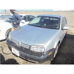 VW GOLF 2002 T-DONATION