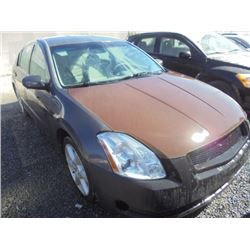 NISSAN MAXIMA 2005 SALV/T