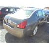 Image 4 : NISSAN MAXIMA 2005 SALV/T
