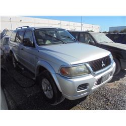 MITSUBISHI MONTERO 2002 T-DONATION