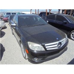 MERCEDES C300 2008 O/S T-SMOG