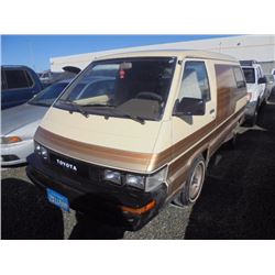 TOYOTA VAN 1986 T-DONATION