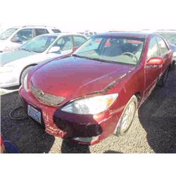 TOYOTA CAMRY 2004 T-DONATION