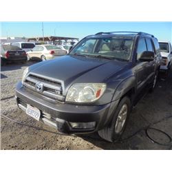TOYOTA 4RUNNER 2004 L/S-DONATION