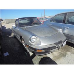 ALFA ROMEO SPIDER 1987 T-DONATION