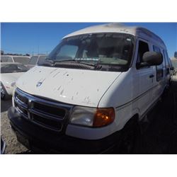 DODGE RAM VAN 2002 APP  DUP/T-DON
