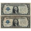 Image 1 : 1928 $1 Silver Certificate Currency Lot of 2