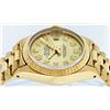 Image 4 : Rolex 18KT Gold President Diamond DateJust Ladies Watch