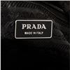 Image 5 : Prada Black Nylon Leather Double Handle Duffle Travel Bag