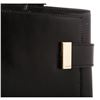 Image 7 : Gucci Black Smooth Leather Double Side Buckle Shoulder Bag