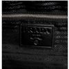 Image 9 : Prada Black Quilted Nylon Leather Double Handle Duffle Travel Bag