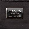 Image 6 : Prada Black Nylon Leather Double Handle Zipper Travel Duffle Bag