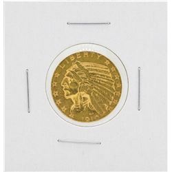 1910 $5 Indian Head Half Eagle Gold Coin