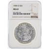Image 1 : 1904-O NGC MS63 Morgan Silver Dollar